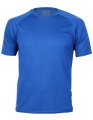 Heren Sportshirt CONA SPORTS Rainbow Tech Tee Royal Blue